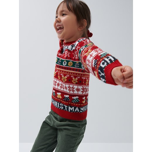 Świąteczny sweter dla dzieci - Wielobarwny House 110/116 okazja House