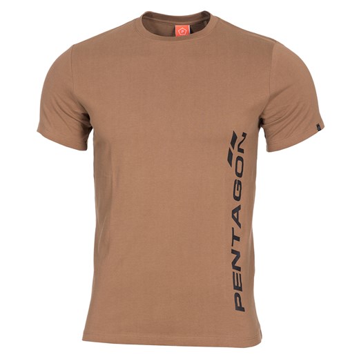 Koszulka T-shirt Pentagon Vertical Coyote (K09012-PV-03) Pentagon S okazja Militaria.pl