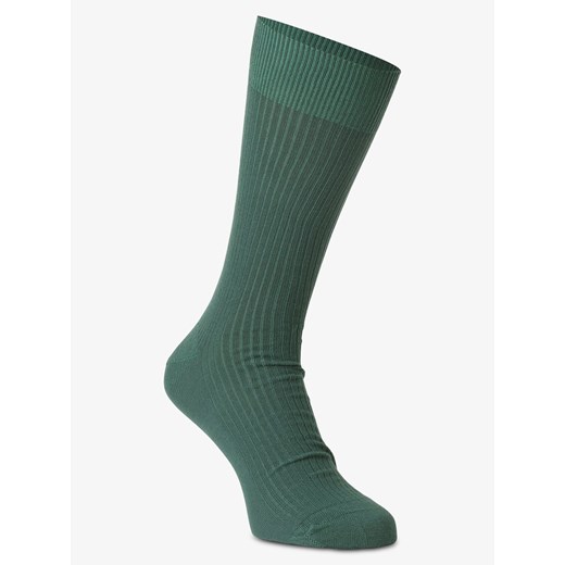 Nils Sundström Skarpety  Mężczyźni Bawełna zielony jednolity Nils Sundström 43-46 vangraaf