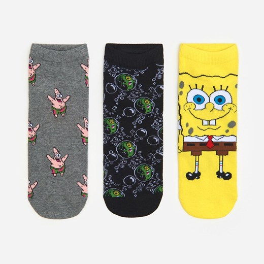 Skarpety Spongebob 3-pak - Wielobarwny House 43-46 okazyjna cena House