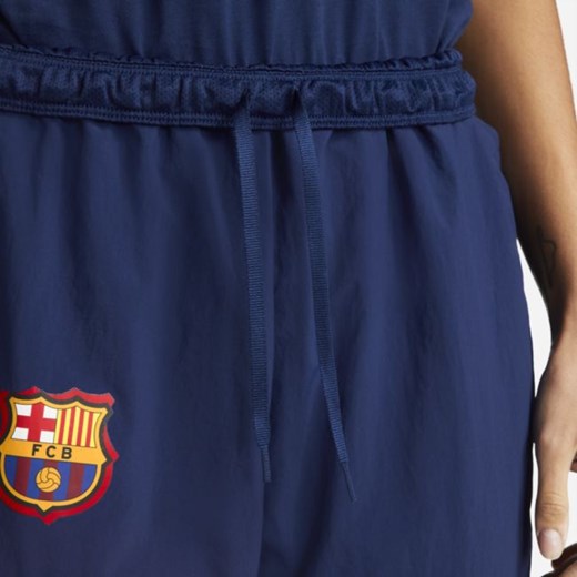Damskie spodnie piłkarskie Nike Dri-FIT FC Barcelona - Niebieski Nike XL promocja Nike poland