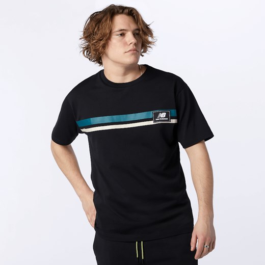 T-shirt męski New Balance z krótkim rękawem 