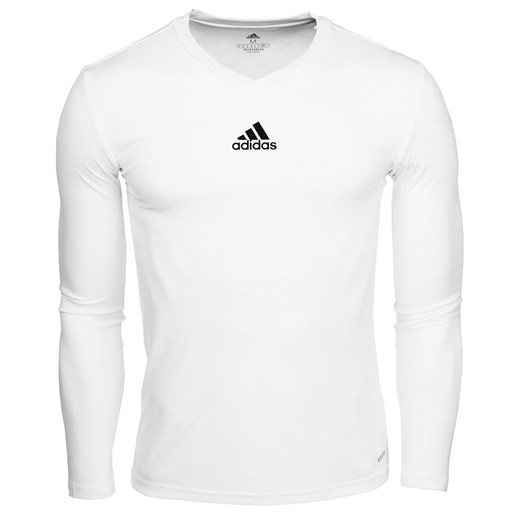 Koszulka Adidas męska z długim rękawem Team Base Tee biała GN5676 L Desportivo