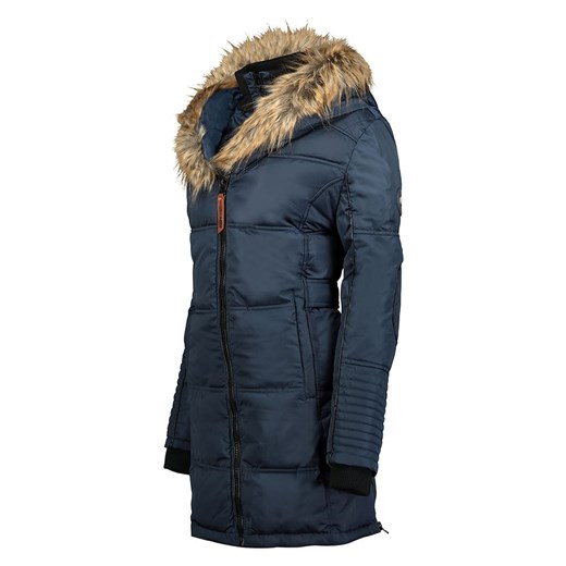 Parka damska Geographical Norway granatowa 