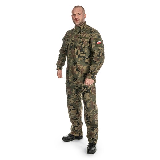 Spodnie mundurowe Helikon CPU PoliCotton RipStop PL Woodland wz.93 XXS Militaria.pl wyprzedaż