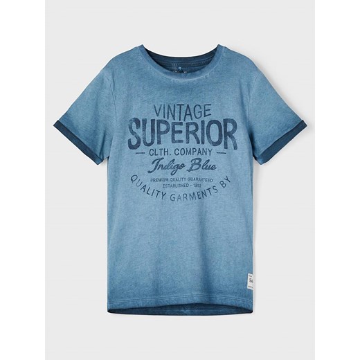 T-shirt chłopięce niebieski Name It