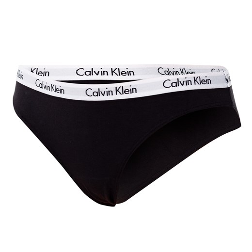 CALVIN  KLEIN MAJTKI DAMSKIE BIKINI 3 PARY BLACK QD3588E-001 - Rozmiar: XS Calvin Klein Underwear XS okazyjna cena messimo