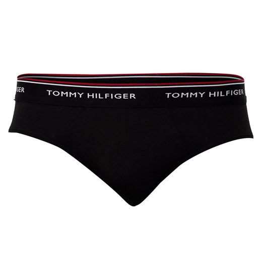 TOMMY HILFIGER MAJTKI MĘSKIE BRIEF 3 PARY BLACK 1U87903766 990 - Rozmiar: S Tommy Hilfiger XL wyprzedaż messimo