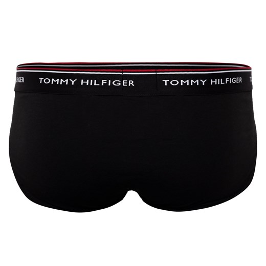 TOMMY HILFIGER MAJTKI MĘSKIE BRIEF 3 PARY BLACK 1U87903766 990 - Rozmiar: S Tommy Hilfiger XXL okazyjna cena messimo