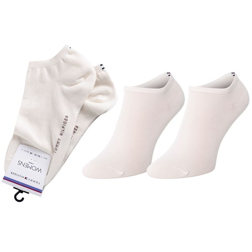 TOMMY HILFIGER SKARPETY SKARPETKI STOPKI DAMSKIE 2P. 343024001 167 - Rozmiar: Tommy Hilfiger 39-42 wyprzedaż messimo