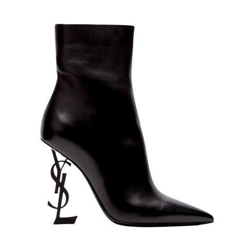 Saint Laurent, Opyum Ankle Boots Czarny, female, Saint Laurent 37 showroom.pl