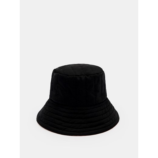 Mohito - Dwustronny kapelusz bucket hat - Czarny Mohito ONE SIZE okazyjna cena Mohito