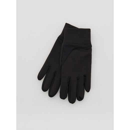 Reserved - Czarne rękawiczki - Czarny Reserved L promocja Reserved