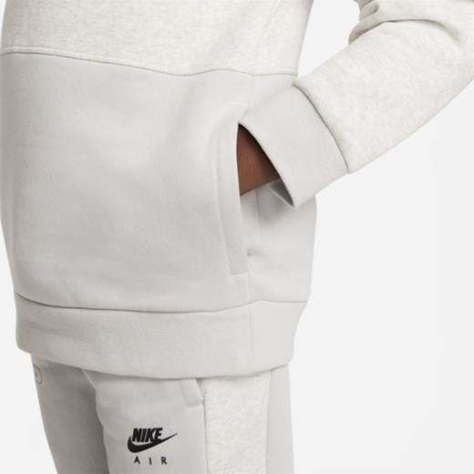 Bluza z kapturem dla dużych dzieci (chłopców) Nike Air - Szary Nike XL Nike poland
