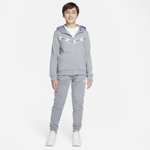 Bluza z kapturem i zamkiem na całej długości dla dużych dzieci (chłopców) Nike Nike L Nike poland