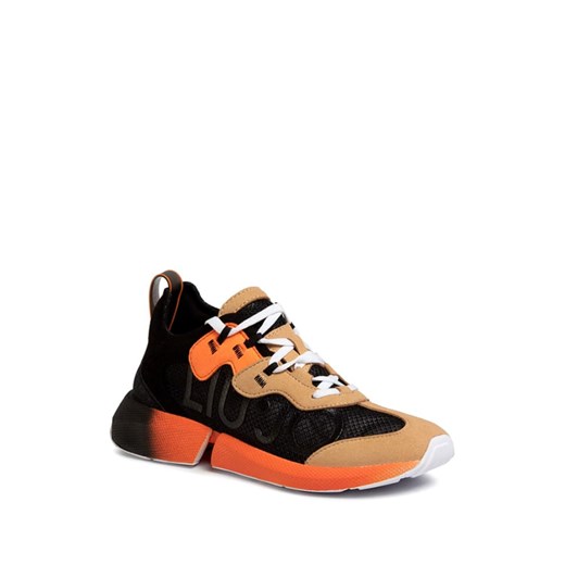 Sneakersy w kolorze czarno-beżowo-pomarańczowym Liu Jo 37 wyprzedaż Limango Polska