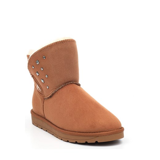 Botki zimowe "Lady" w kolorze jasnobrązowym Blackfield 41 wyprzedaż Limango Polska