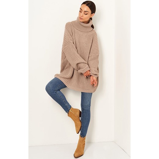 LS347 sweter, Kolor latte, Rozmiar one size, Lemoniade Lemoniade one size wyprzedaż Primodo