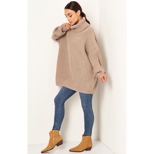 LS347 sweter, Kolor latte, Rozmiar one size, Lemoniade Lemoniade one size wyprzedaż Primodo