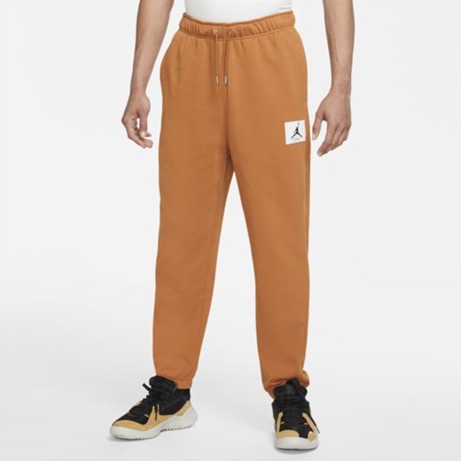 Męskie spodnie z dzianiny Statement Jordan Essentials - Brązowy Jordan S Nike poland