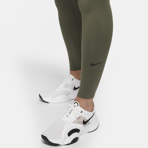 Ciążowe legginsy damskie z wysokim stanem Nike One (M) - Brązowy Nike L Nike poland