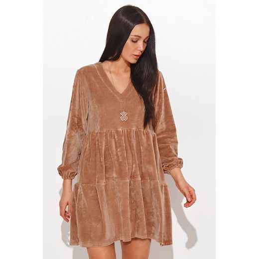 Sukienka Model NU361 Beige Numinou ajstyle.pl