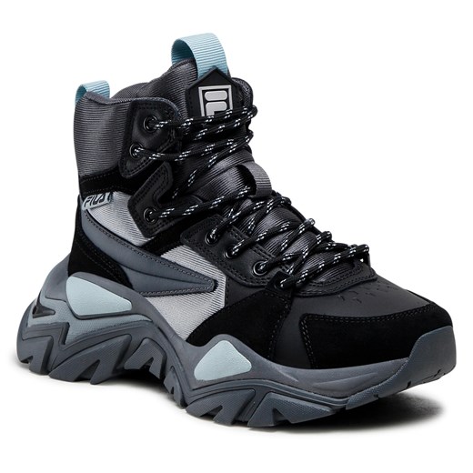 Sneakersy FILA - Electrove Desert Boot Wmn 1011403.44T Dark Shadow/Black Fila 40 eobuwie.pl