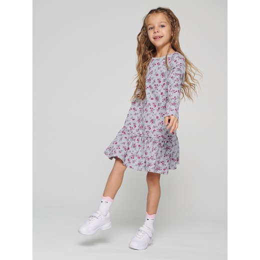 Sinsay - Sukienka babydoll - Szary Sinsay 110 Sinsay