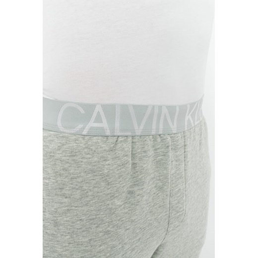 SPODNIE MĘSKIE DRESOWE CALVIN KLEIN  NM1613E SZARE Calvin Klein M wyprzedaż Royal Shop