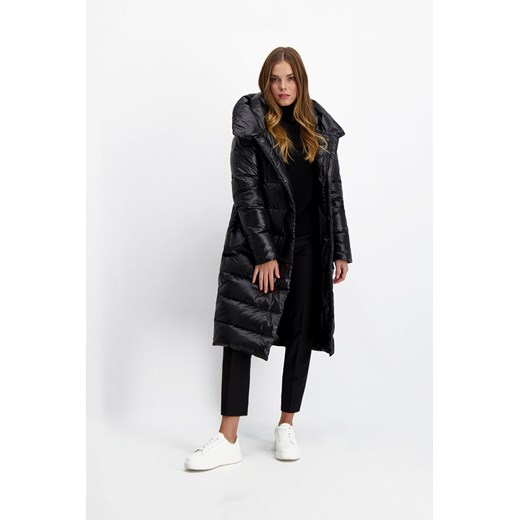 Czarna kurtka puchowa damska 85800 Lavard 36 Lavard