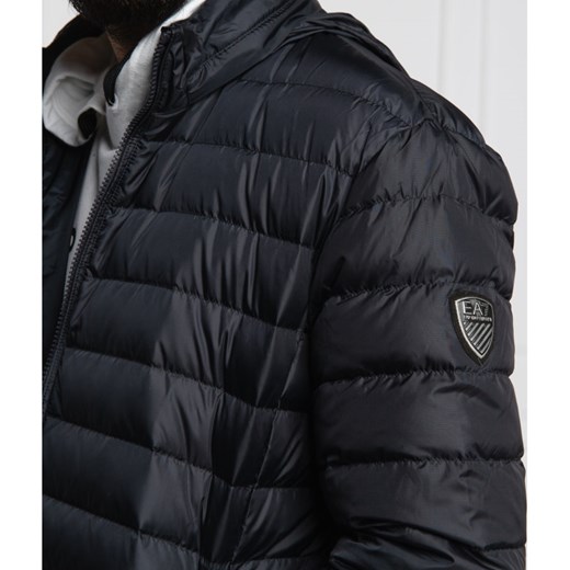 EA7 Puchowa kurtka | Regular Fit M promocyjna cena Gomez Fashion Store