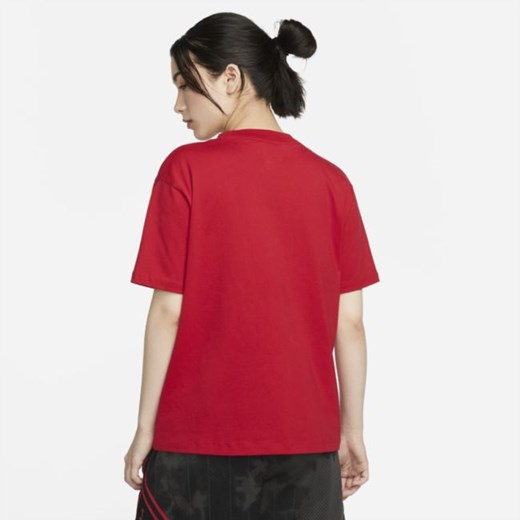 T-shirt damski Jordan Essentials - Czerwony Jordan XS Nike poland