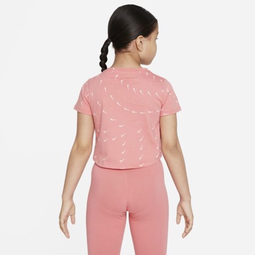 T-shirt dla dużych dzieci (dziewcząt) Nike Sportswear - Różowy Nike M Nike poland