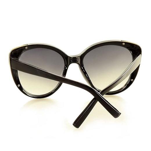 Kultowe okulary przeciwsłoneczne MAZZINI CAT EYE czarny Looks Style Eyewaer uniwersalny wyprzedaż Verostilo