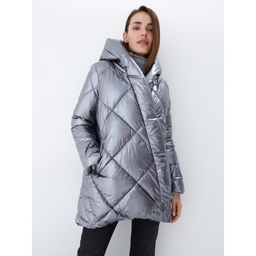 Mohito - Pikowana kurtka Eco Aware - Szary Mohito 34 Mohito