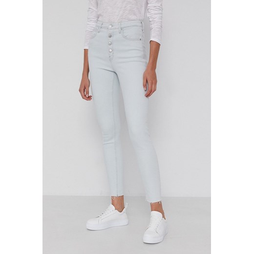 Calvin Klein Jeans Jeansy damskie high waist 28 wyprzedaż ANSWEAR.com