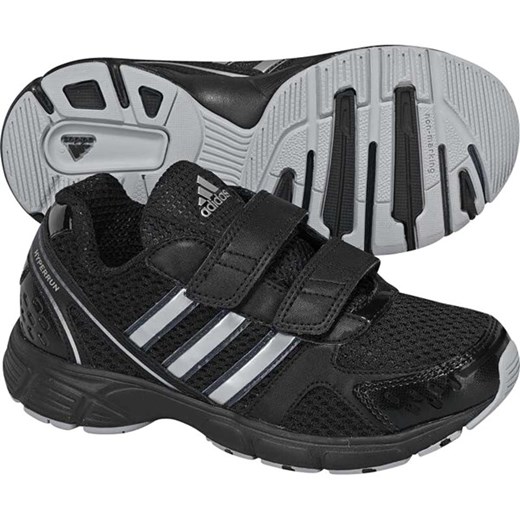 buty dla dzieci ADIDAS - Hyprun Boys Vel (SIL/BK/GRN) rozmiar: 2