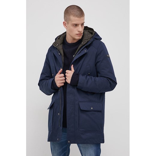 Lee Cooper Kurtka męska kolor granatowy zimowa Lee Cooper L okazja ANSWEAR.com