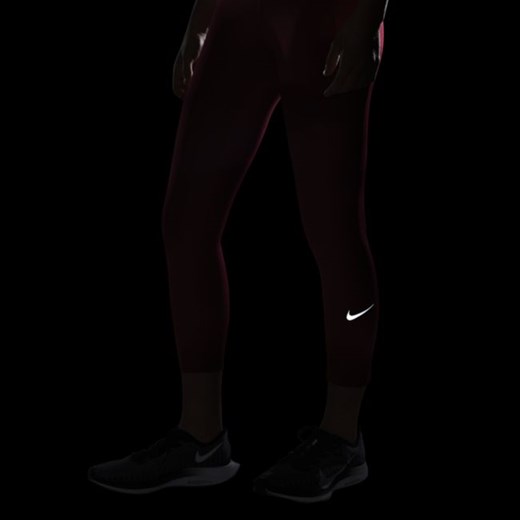 Damskie legginsy 3/4 do biegania ze średnim stanem i kieszenią Nike Epic Luxe - Nike S Nike poland