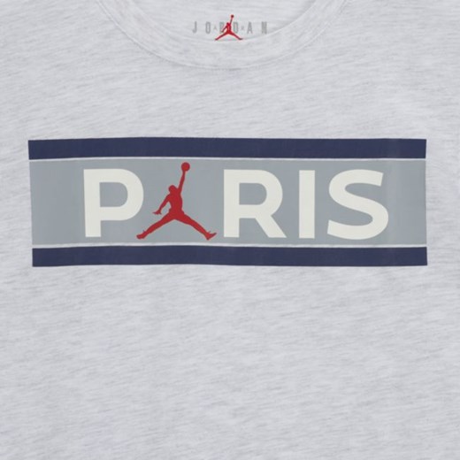 T-shirt dla dużych dzieci (chłopców) Paris Saint-Germain - Brązowy Nike XL Nike poland