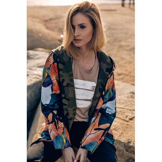 KURTKA DWUSTRONNA TROPICAL RAIN (XS) Naoko XS ajstyle.pl