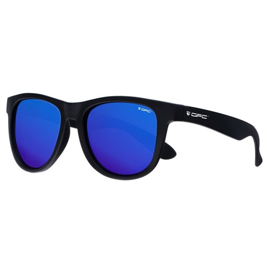 Okulary przeciwsłoneczne OPC Lifestyle Ibiza Black Matt Blue z polaryzacją Opc Military.pl