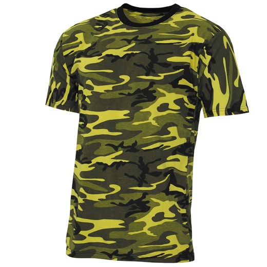 Koszulka T-shirt MFH Streetstyle Yellow Camo (00131Q) Mfh XXL Military.pl