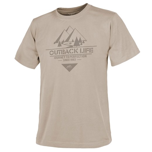 Koszulka T-Shirt Helikon &quot;Outback Life&quot; Beige (TS-OBL-CO-13) XXL Military.pl