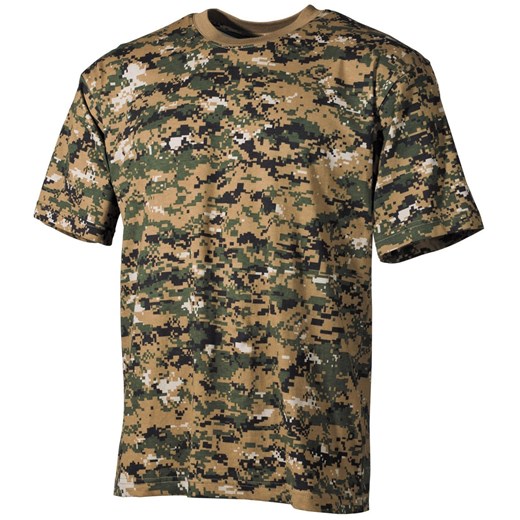 Koszulka T-shirt MFH Digital Woodland (00104C) Mfh L Military.pl