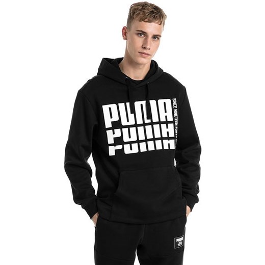 Bluza z kapturem męska Rebel Bold Fleece Puma Puma L okazja SPORT-SHOP.pl