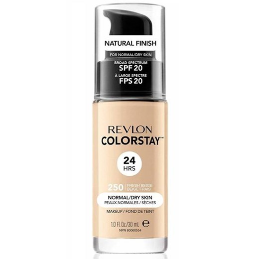 Revlon Colorstay 24Hrs Podkład do skóry suchej i normalnej 250 Fresh Beige Revlon uniwersalny okazja eKobieca.pl