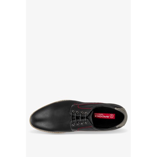 Czarne buty wizytowe sznurowane Badoxx MXC422 44 wyprzedaż Casu.pl