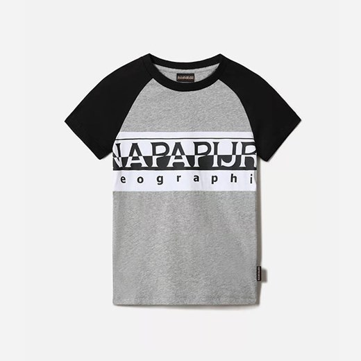 Koszulka dziecięca Napapijri Short Sleeve T-Shirt Entremont NA4G4F 160 Napapijri 102 sneakerstudio.pl