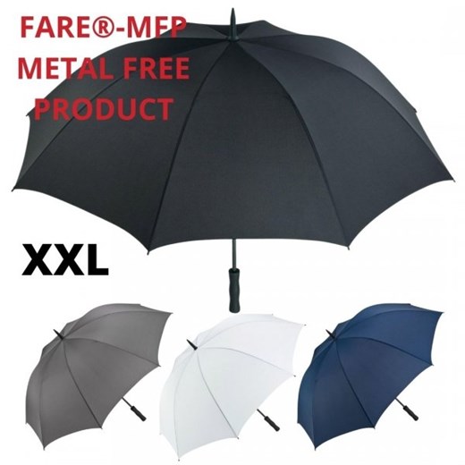 FARE®-MFP duży parasol golfowy BEZ METALU 130 cm Fare  Parasole MiaDora.pl